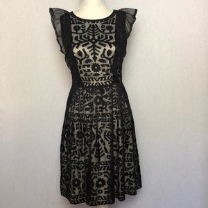 Parker Roswell embroidered dress